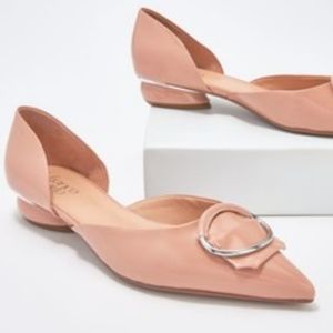 FRANCO SARTO LEATHER FLATS